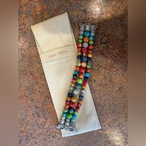 Cape Diablo Vibrant Chakra Stretch Apple Watch Strap